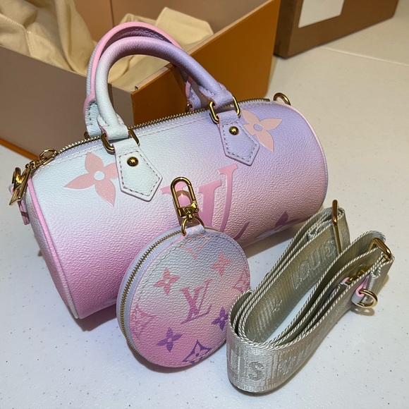 Louis Vuitton 🌸Sunrise Pastel🌸Papillon BB - NEVER USED, RARE - Picture 5 of 8